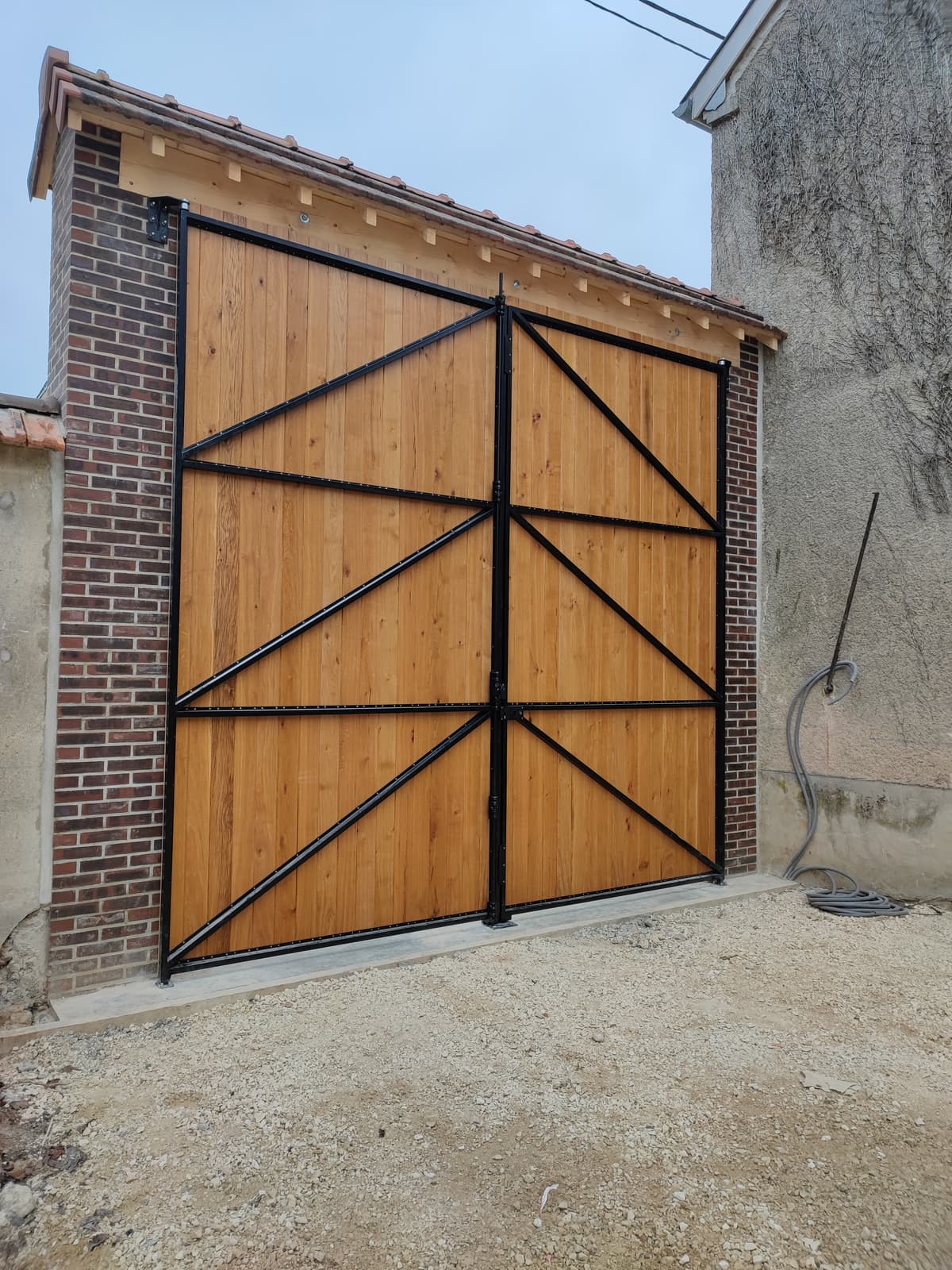 Porte cochère sur mesure